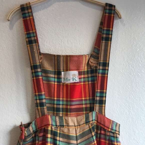 Vintage flannel sturdy overalls onesize - Picture 5 of 6